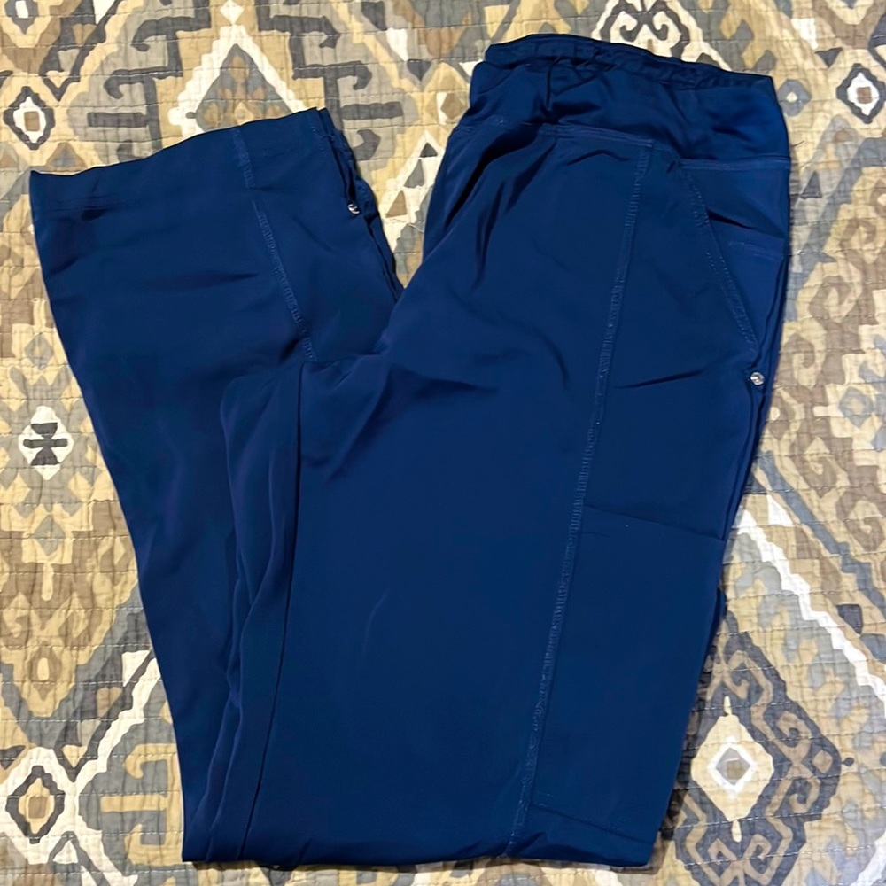 Womens soft navy scrub set